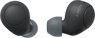 Sony WF-C700N Auriculares Inalámbricos con Bluetooth, Cancelación de Ruido (Pequeños, Ligeros y con conexión multipunto, IPX4, hasta 20 HR de autonomía, Carga Rápida, iOS & Android) Negro